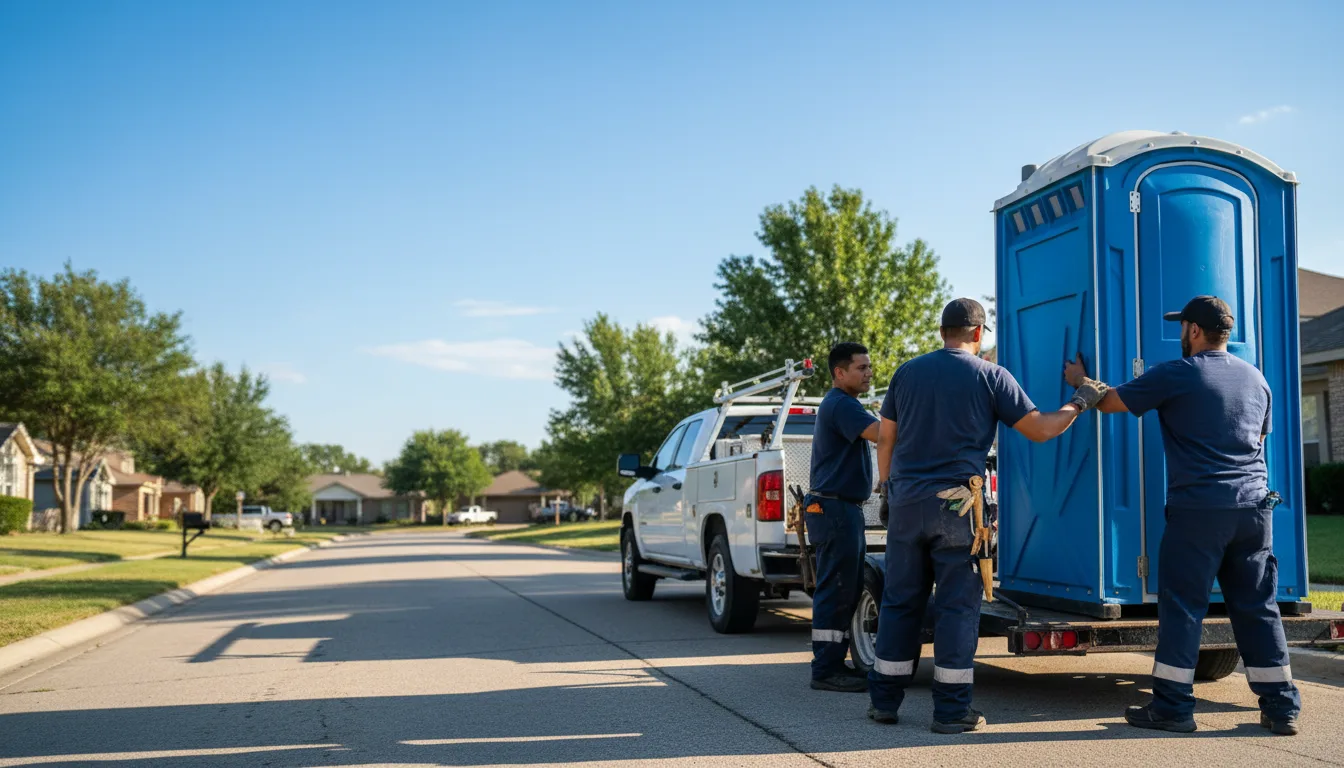 Portable Toilet Rental in Camp Wood, TX near me